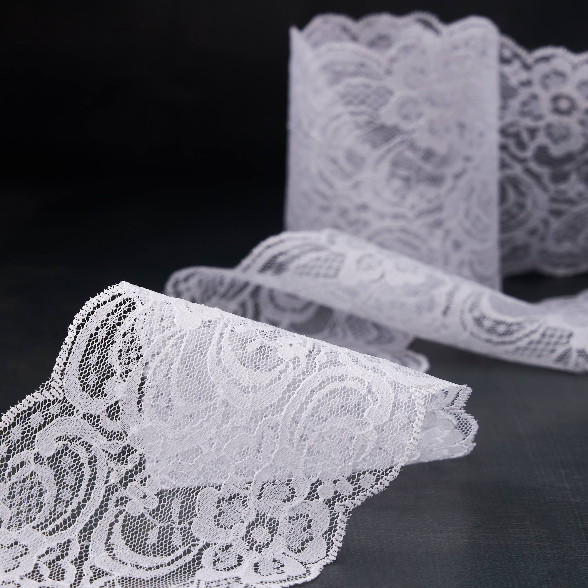 3.5" x 3yd. Lace Ribbon by Celebrate It®